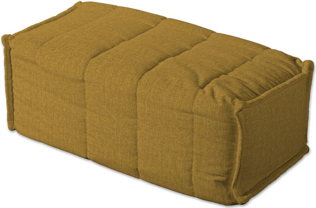 Dekoria Bezug für Beddinge Armlehne, senfgelb, Bezug für Ikea Beddinge Armlehne