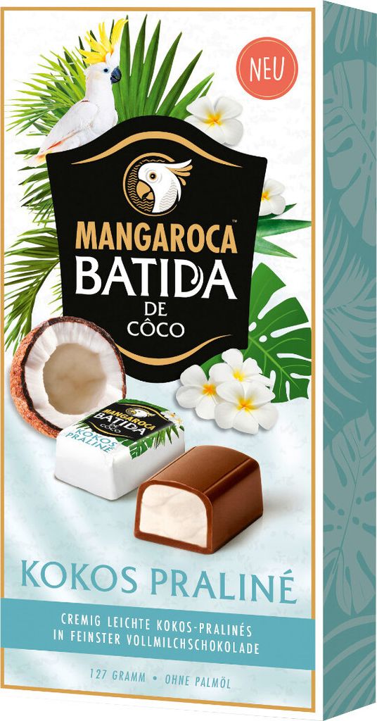 Rüdesheimer Mangaroca Batida de Coco Pralinen mit Trüffel Packung 127g