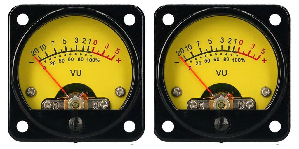 Vumètre portable haute précision pour monitoring de studio et sono