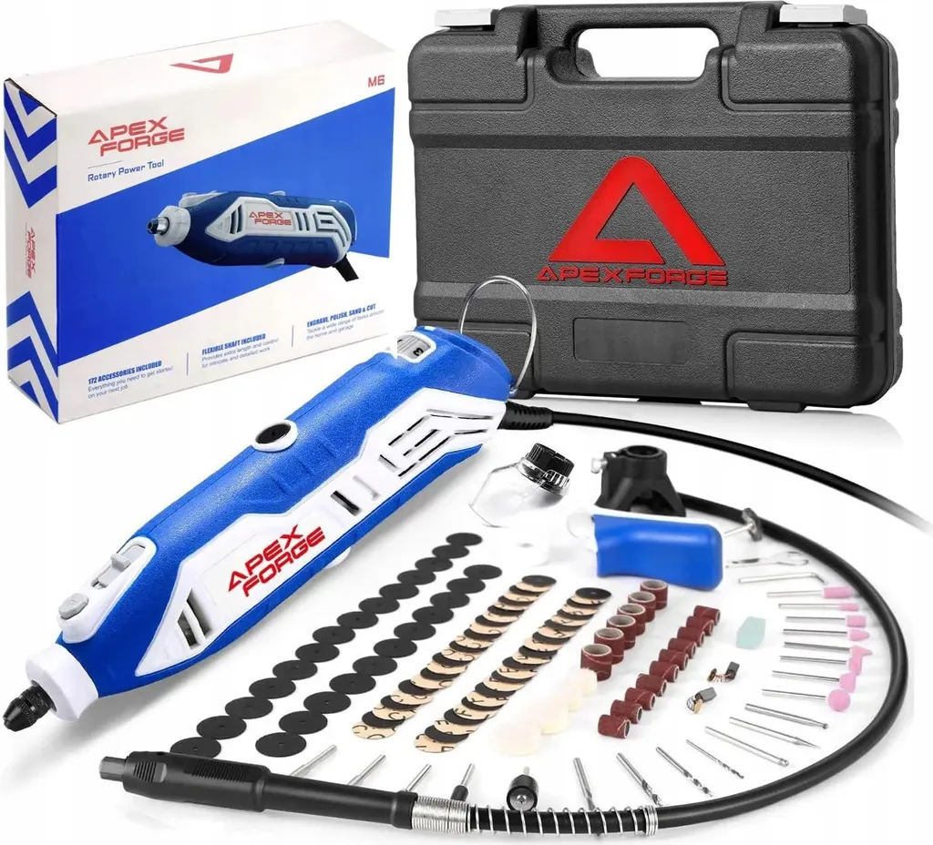 Multimacina Mini-Macina Trapano-Fresa 172 Accessori Apexforge