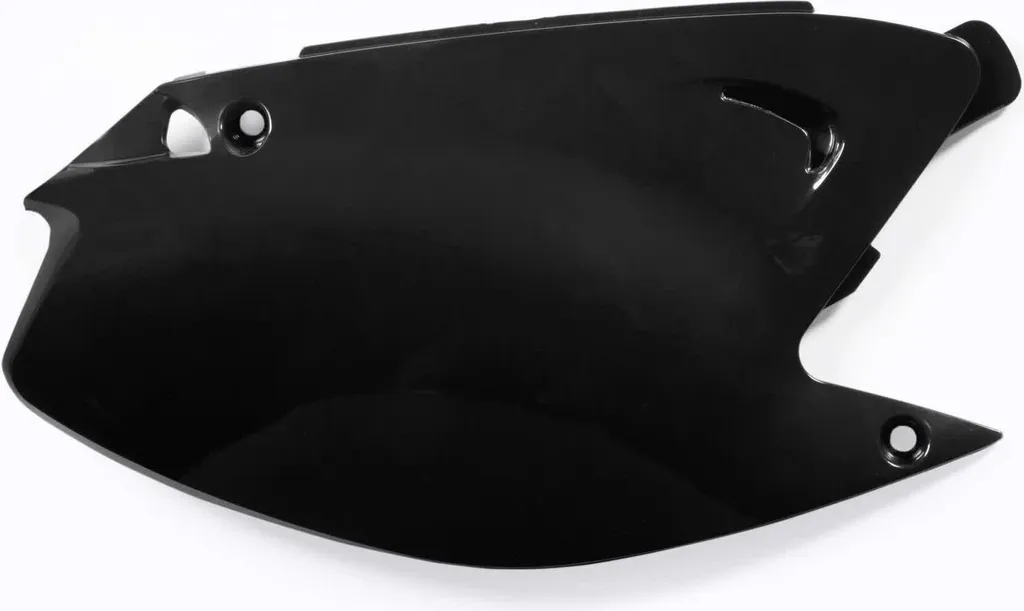 Plaques de numérotation latérales ACERBIS noires pour KAWASAKI KXF 250