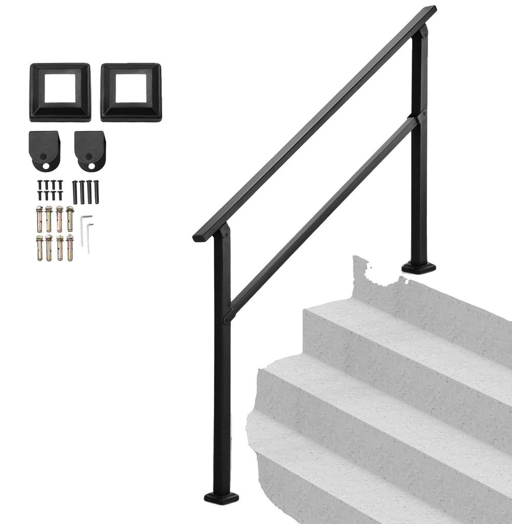 Corrimano VEVOR 138 cm, set di ringhiere per 4-5 gradini, Immagine del prodotto 
