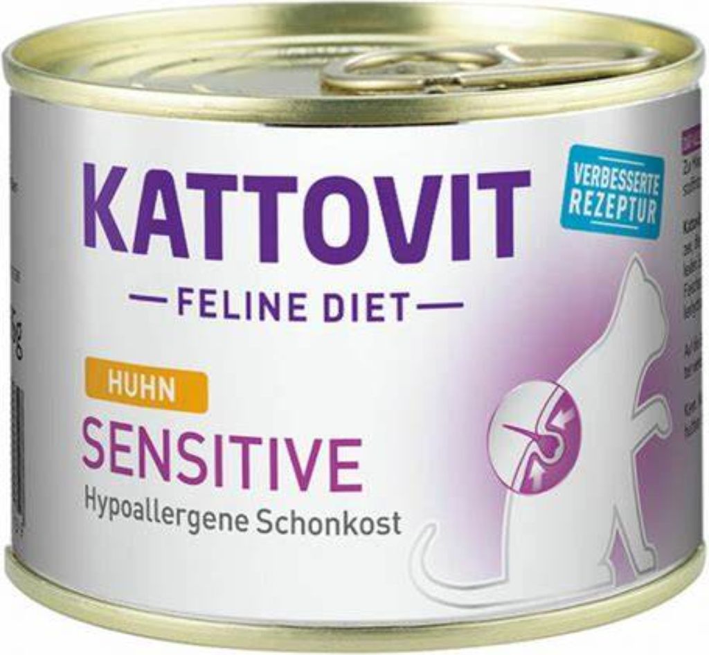 Kattovit Feline Diet Sensitive Huhn 12x185g