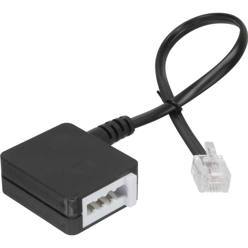 InLine TAE Adapterkabel, RJ11 Stecker auf TAE-N Buchse, 0,2 Produktbild 