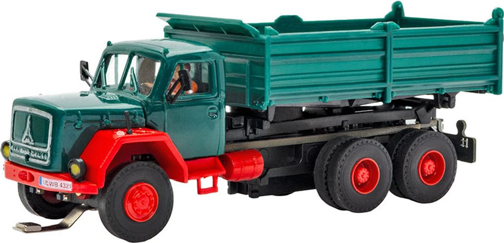 Viessmann 8018 - H0 MAGIRUS DEUTZ 3-achs Muldenkipper, Basis, Funktionsmodell