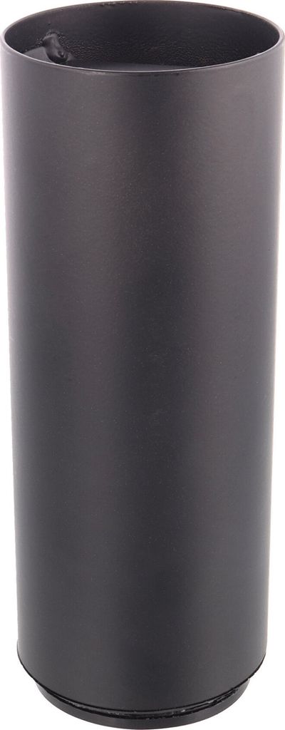 WAGNER Möbelbein/Verstellfuß TELESCOPE - Ø 60 x 160-250 mm, ausziehbar, Industriestahl beschichtet, schwarz - 12186001