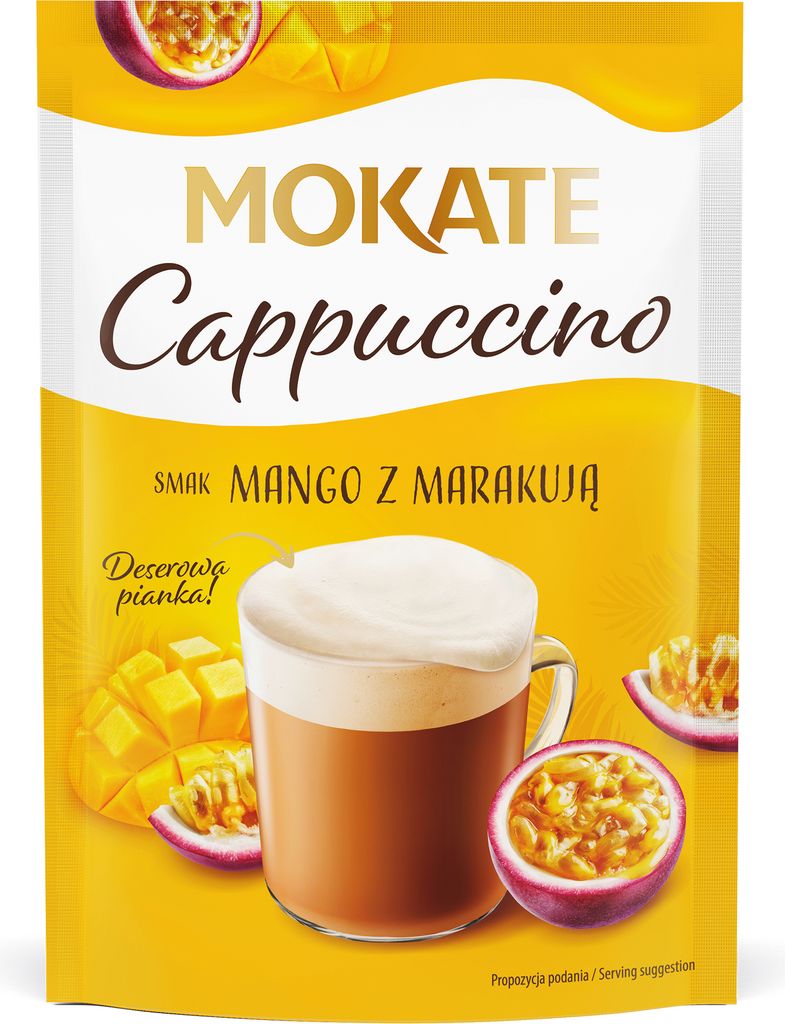 Kawa Cappuccino MOKATE o smaku Mango Marakuja 40g Obrázek produktu 