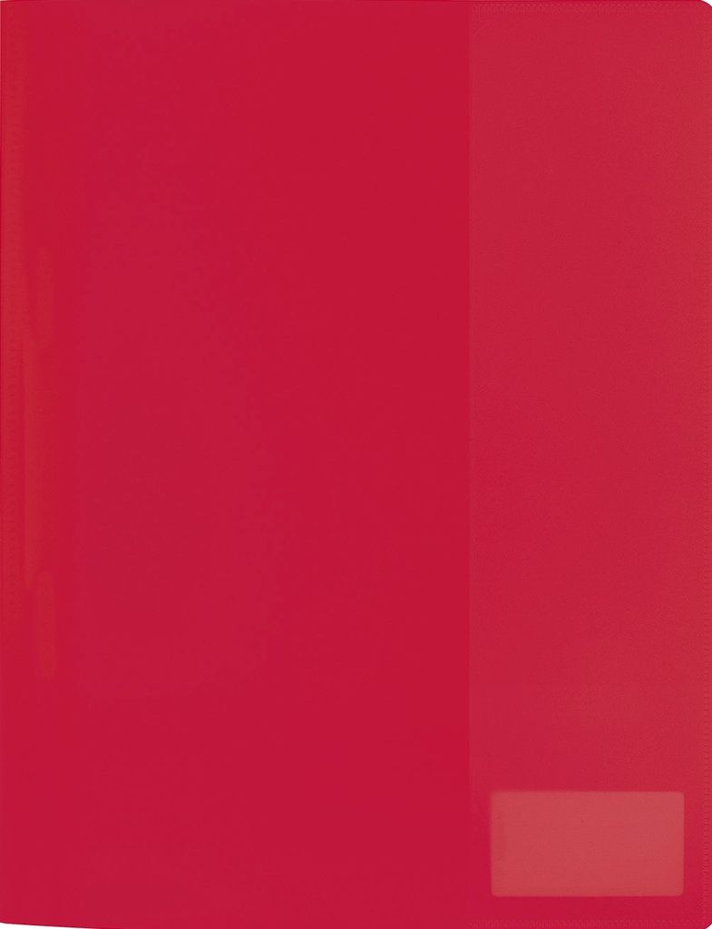 Raccoglitore A4 PP rosso Immagine del prodotto 