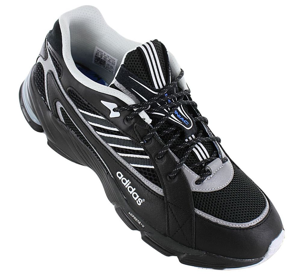 adidas x No Sleep Rave Club - Exomniac Cushion NSRC - Herren Sneakers Schuhe Schwarz ID2177 , EU 45 1/3 UK 10.5