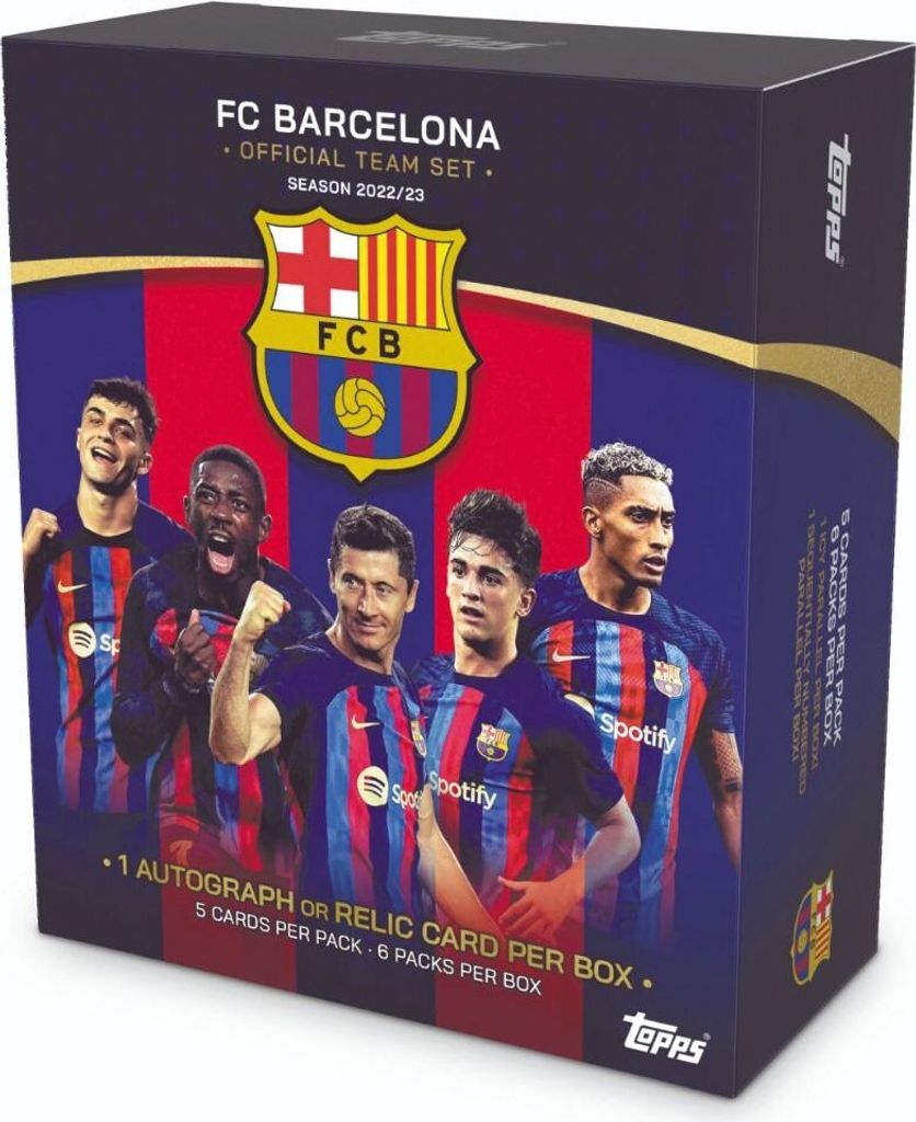 Topps FC Barcelona Official Team Set 22/23 - | Kaufland.de