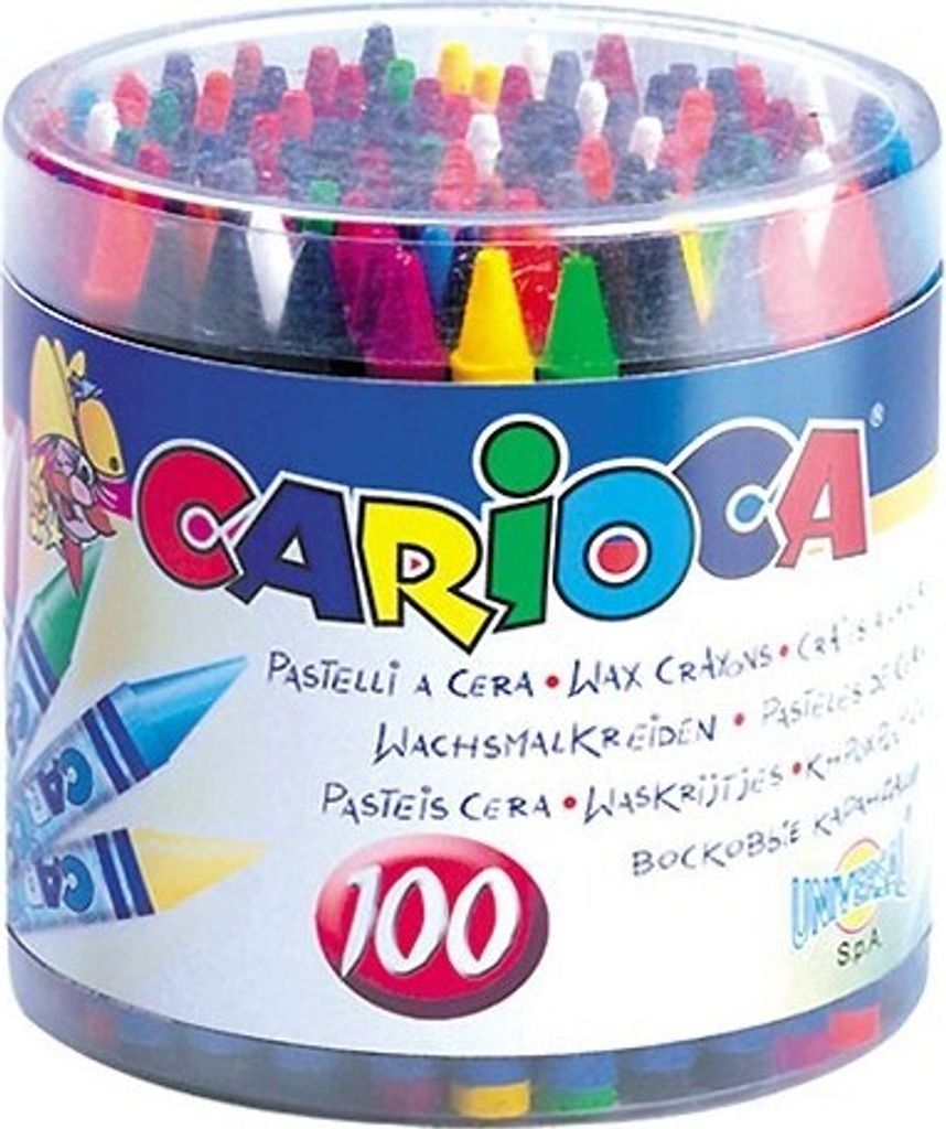 Cararioca - Waskrijt Cararioca Maxi Pot 100 Stück Assorti | Topf A 100 Stück