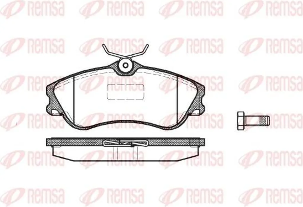 Plaquettes de frein pour Citroën Berlingo et Peugeot Partner - 0634.00