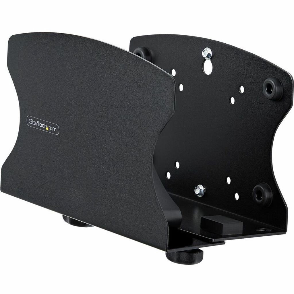StarTech.com PC Wall Mount Bracket, For Desktop Computers Up To 40lb, Toolless Width Adjustment 1.9-7.8in (50-200mm), Heavy-Duty Steel, CPU Tower/C...