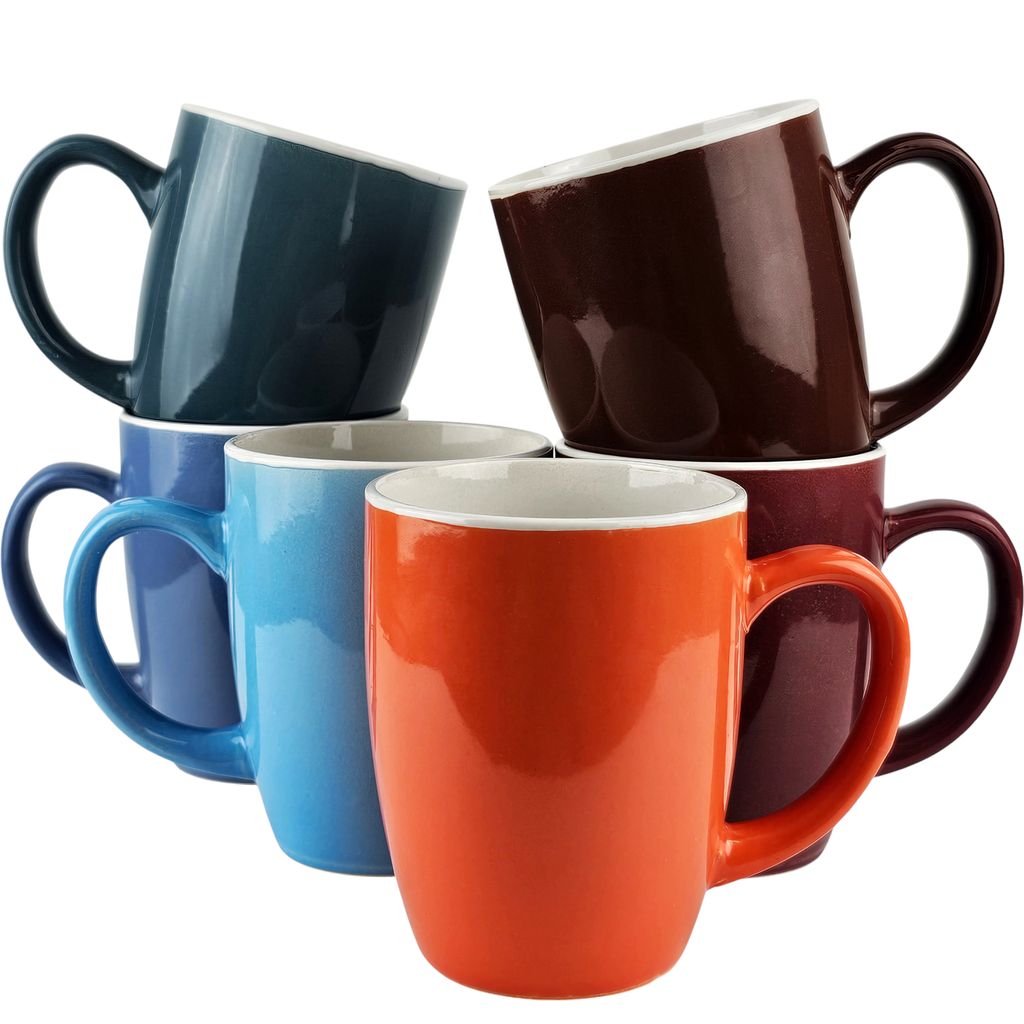 Kaffeetassen 6er Set Kaffeebecher Kaffee Tassen Becher Produktbild 1