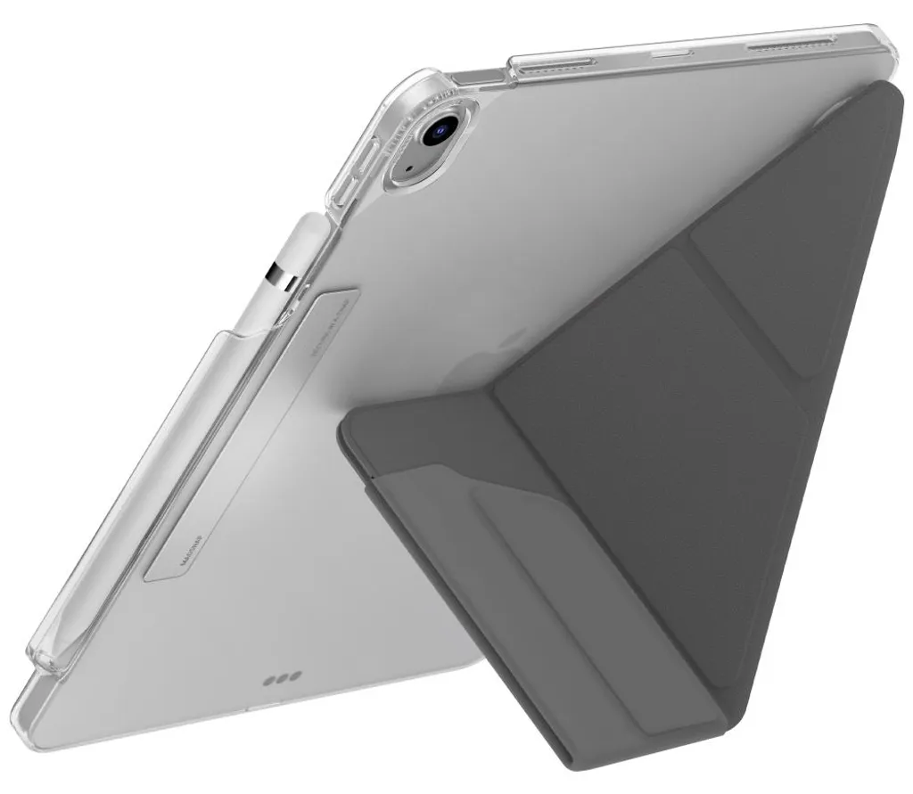 Smart case iPad 10.9 protection écran UNIQ Camden Click grise