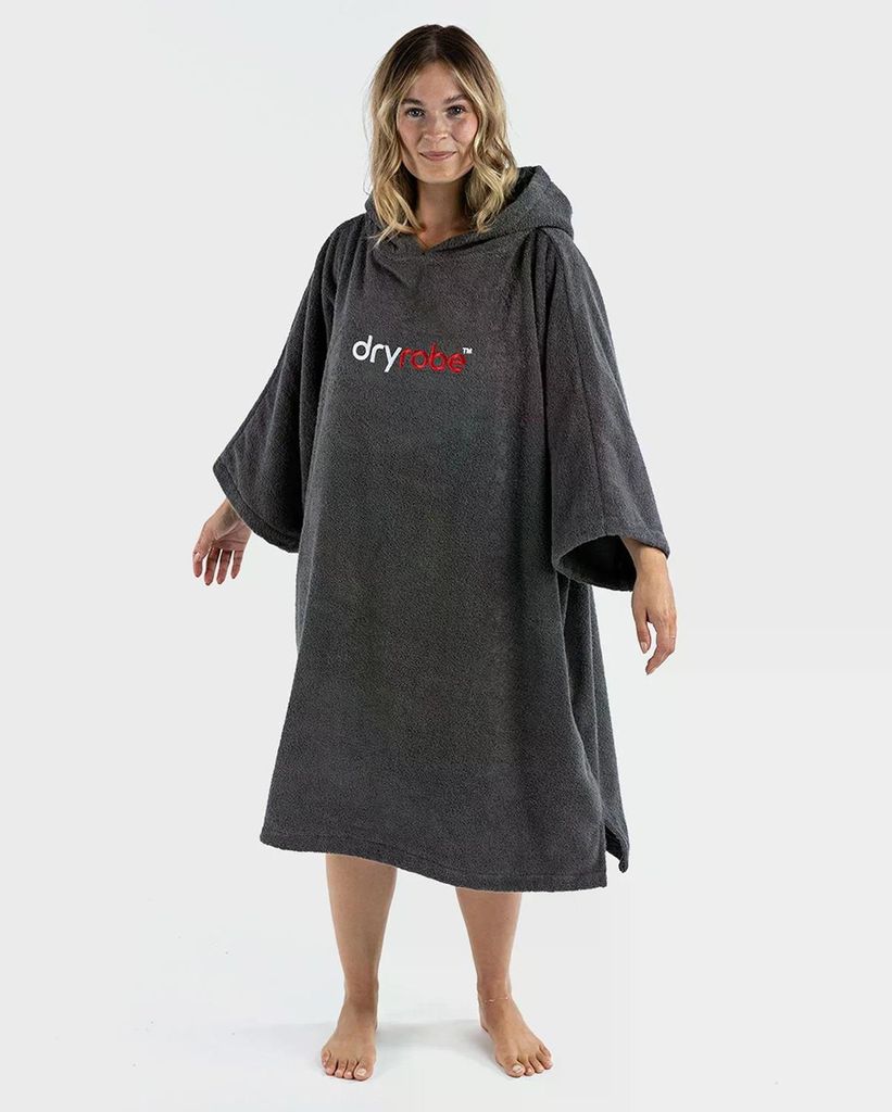 DRYROBE Accappatoio in Cotonelogico Grigio L Immagine del prodotto 