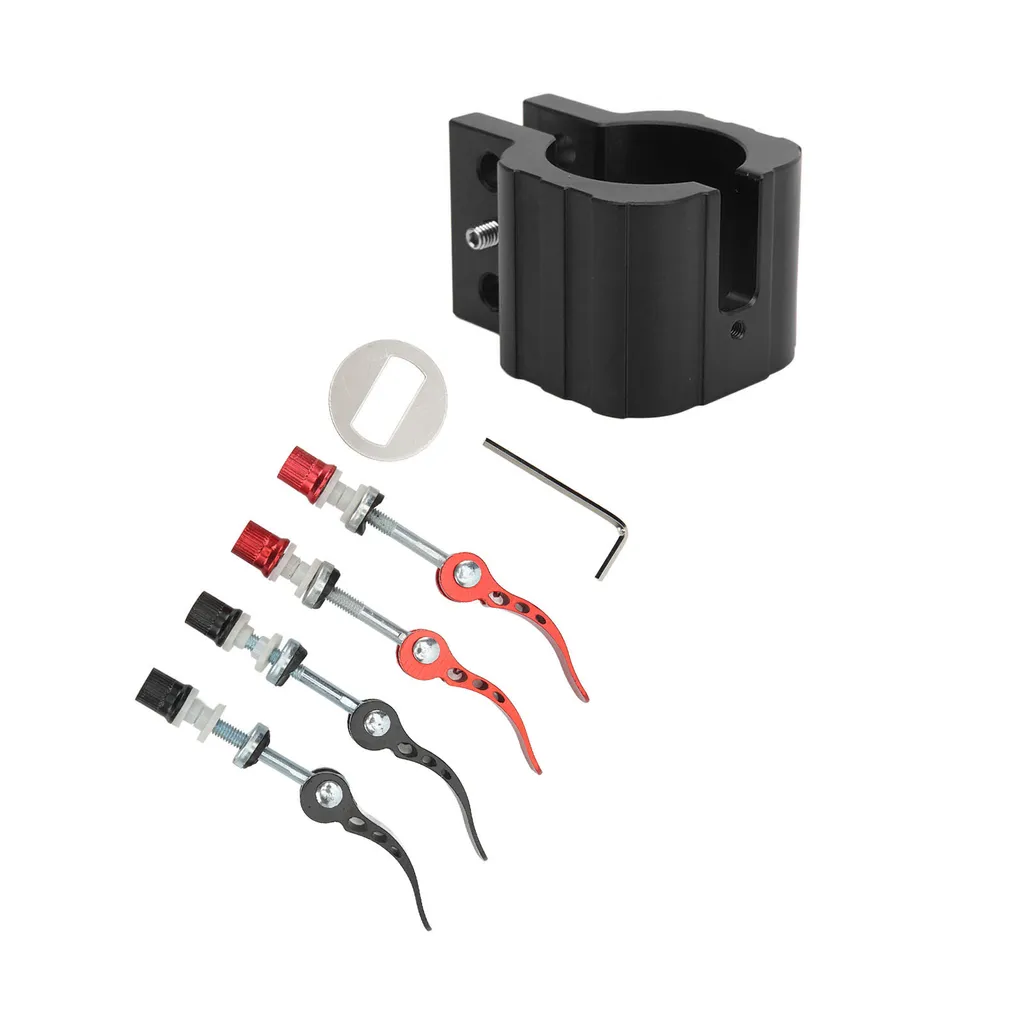 Attache de colonne pour trottinette électrique ZERO 8X robuste noire