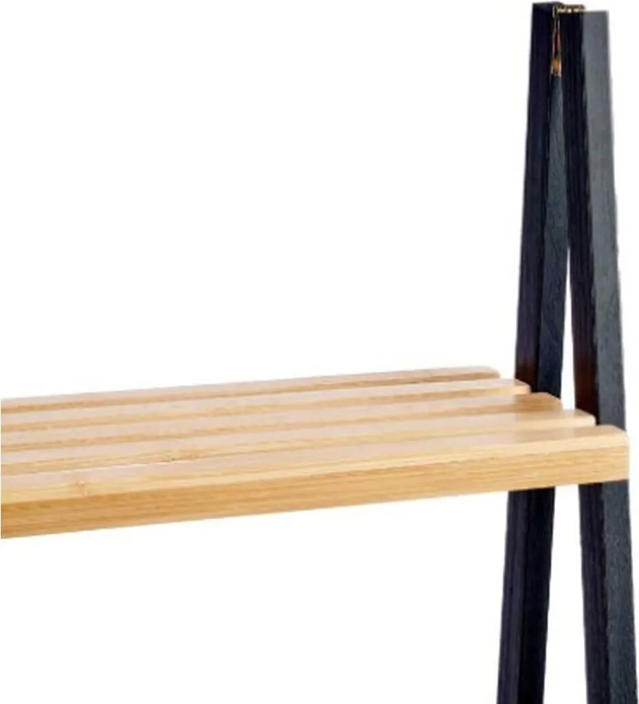 Étagère Gain de Place BAMBOO GLOW Blanche - Solution Rangement Petit Espace - 4
