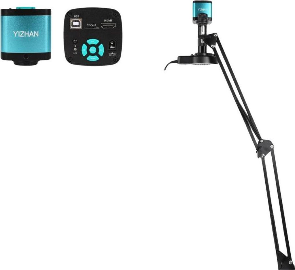 Mikroskop, 48MP Sensor, bis zu 150x Vergrößerung, 4K 48MP 150x Set