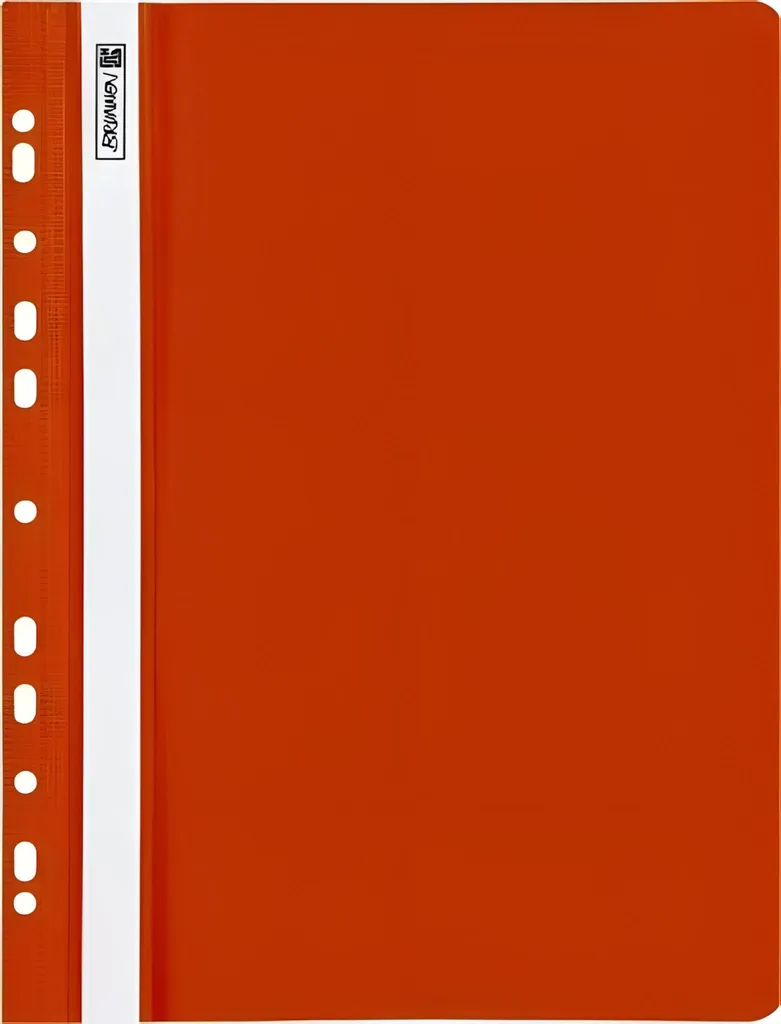 Classeur à levier format A4 orange pour archivage de bureau efficace