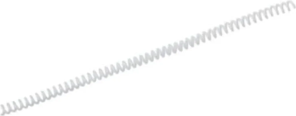 Anneaux métal blanc 25mm pour relier dossiers professionnels A4 - 100 pcs