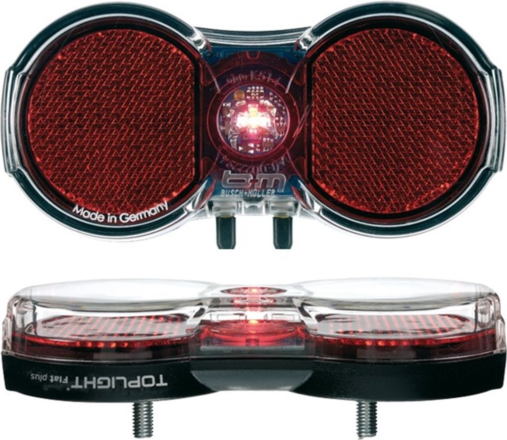 Busch & Müller Dynamo Rücklicht Toplight Flat Plus, Schwarz Produktbild 
