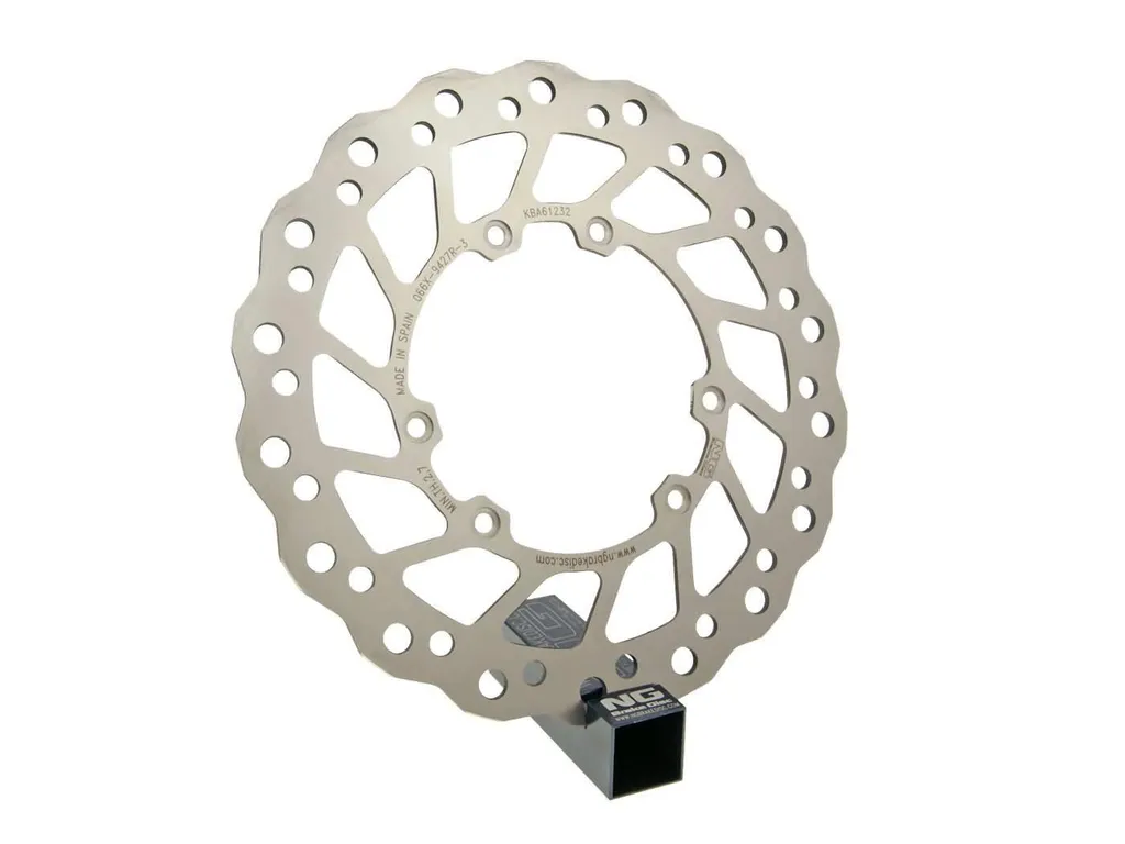 Disque de frein avant pour Honda CRF compétition - Modèle NG Wavy