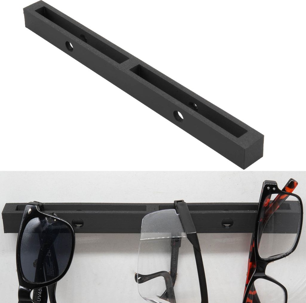 Brillenhalter Halterung Wandhalter Brillen Organizer Produktbild 