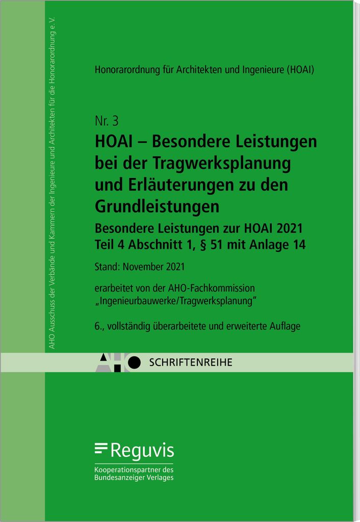 HOAI - Besondere Leistungen bei der Tragwerksplanung und Erläuterungen zu den Grundleistungen