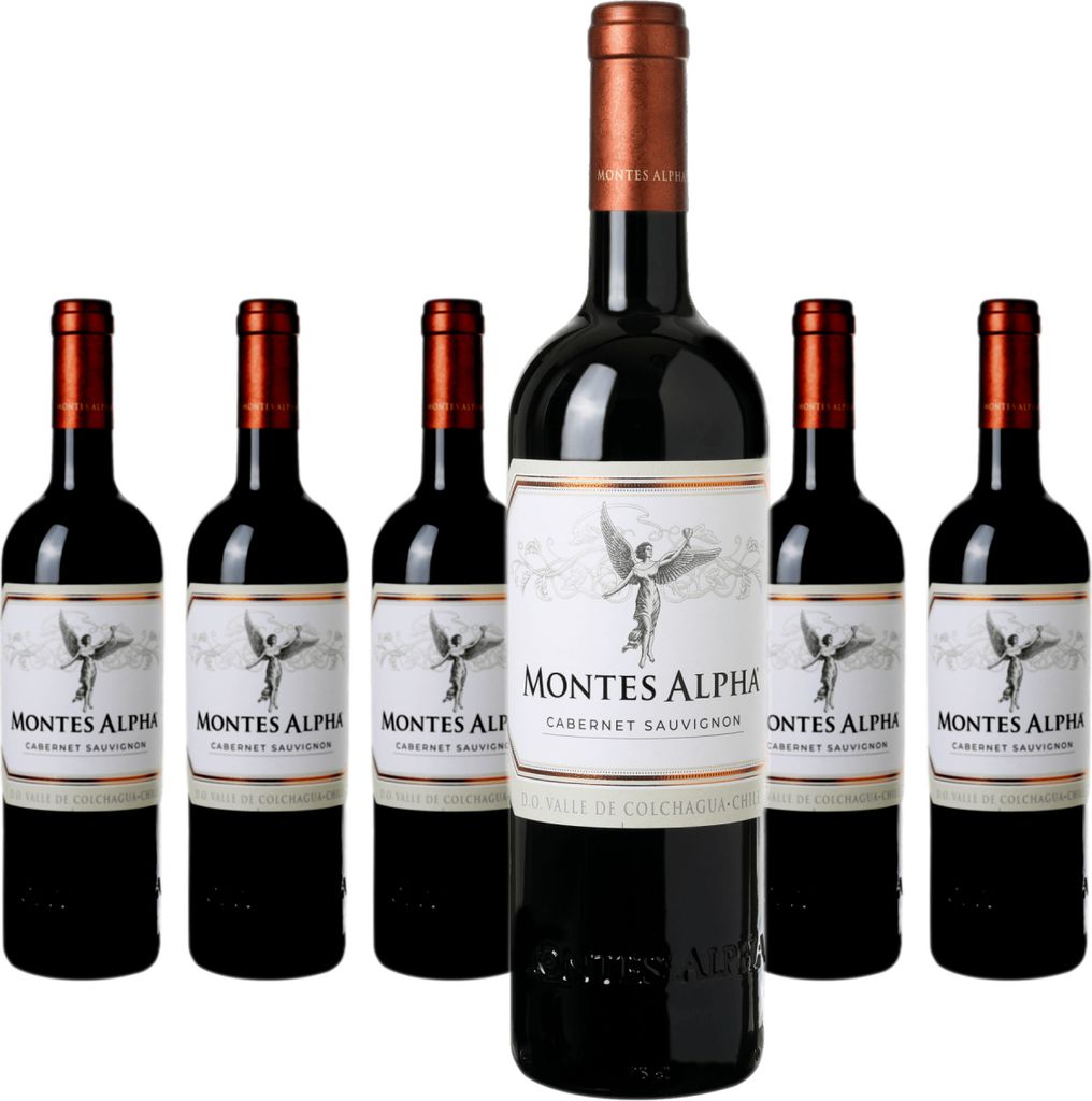 6 x Montes Alpha Cabernet Sauvignon