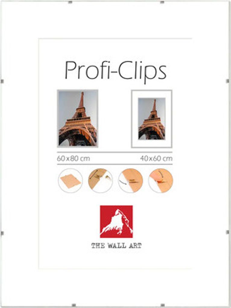 Cliprahmen Anti-Reflex-Glas 60x80 cm Produktbild 