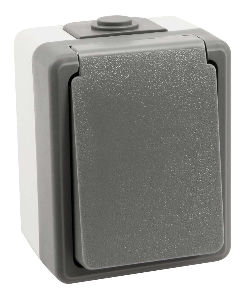 Zásuvka do vlhkých priestorov McPower „Secure“, 250 V~/16 Obrázok produktu 