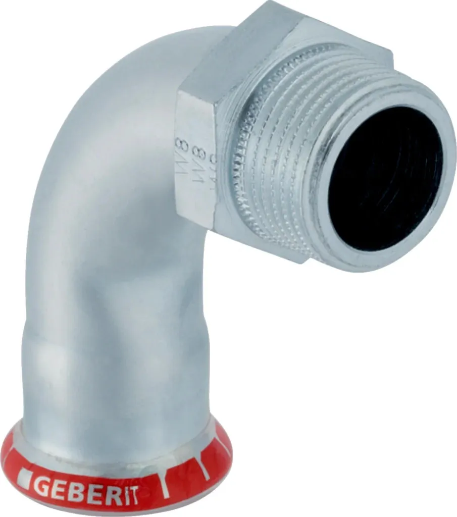 Geberit Mapress Carbon Steel Elbow 90° 28mm Galvanized - 20405