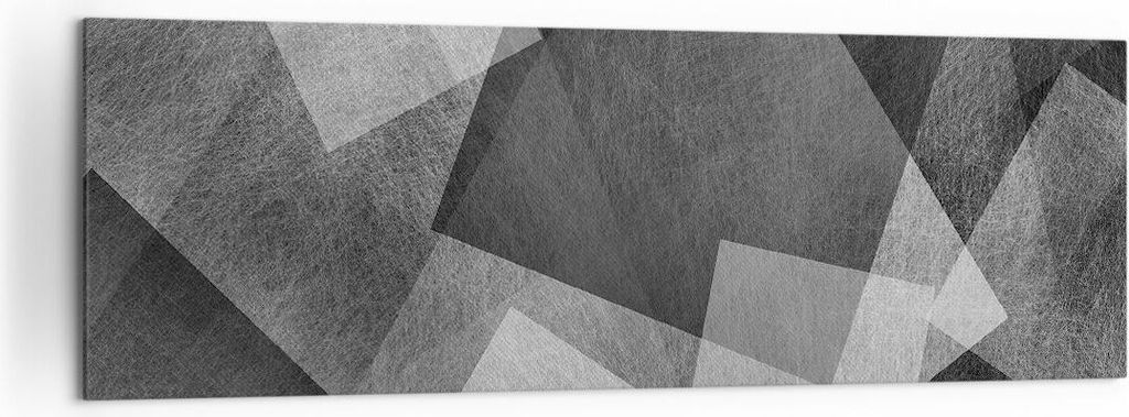 Bild auf Leinwand - Leinwandbild - Abstraktion modern - 160x50cm - Wand Bild - Wanddeko - Leinwanddruck - Bilder - Kunstdruck - Wanddekoration - Le...