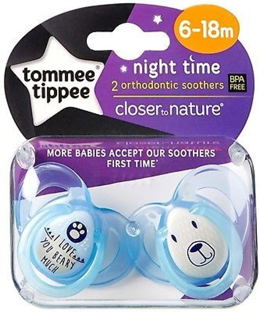 Tommee Tippee Night Time, Baby-Schnuller für die Nacht, Produktbild 