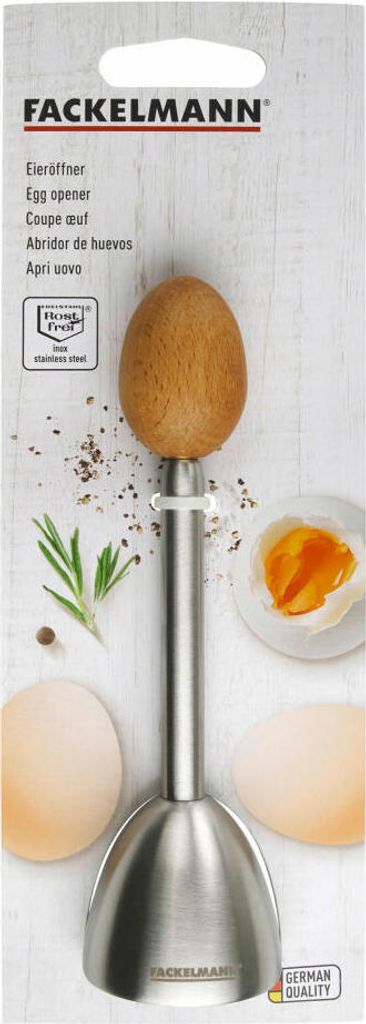 Fackelmann Eiköpfer, hochwertiger Eierköpfer, Schäler zum Produktbild 7