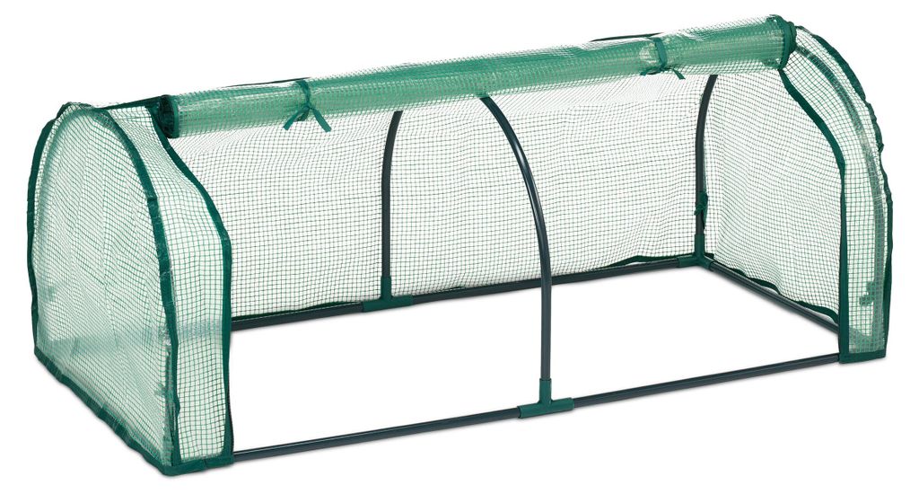 Relaxdays Frühbeet, HxBxT: 50 x 128 x 60 cm, PE-Folie, Produktbild 
