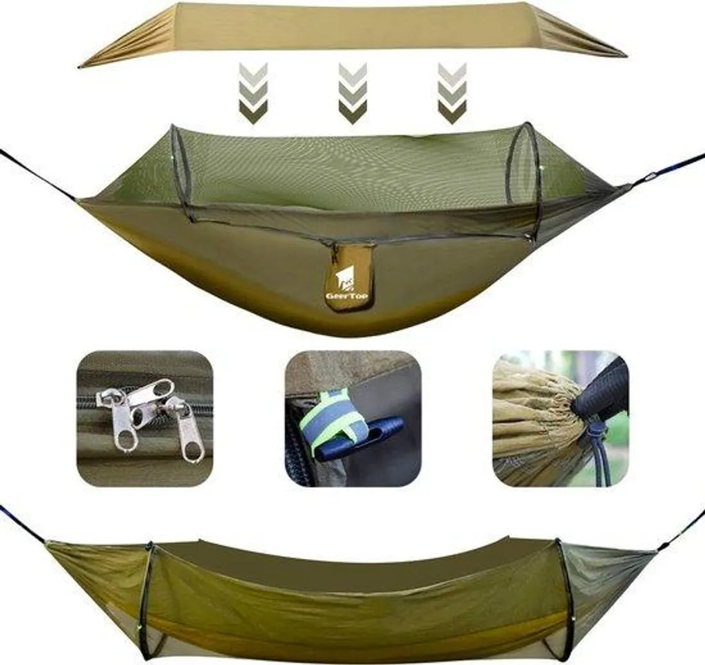 Tapis de camping randonnée étanche avec abri soleil - Idéal Bivouac Duo