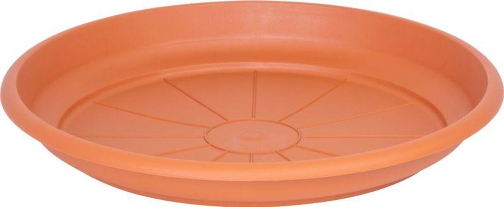 Sottovaso ICS ERICA, rotondo, in terracotta, 38 cm Immagine del prodotto 