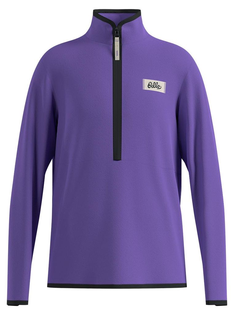 ODLO Mid Layer 1/2 Zip Classic Fleece Kinder LILA 164