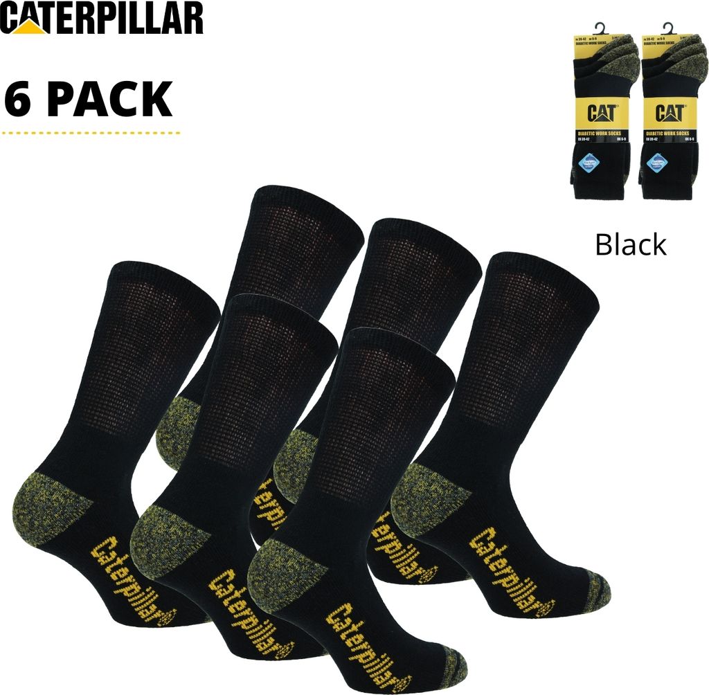 Caterpillar 6 Paar Socken / Arbeitssocken Bessere Produktbild 