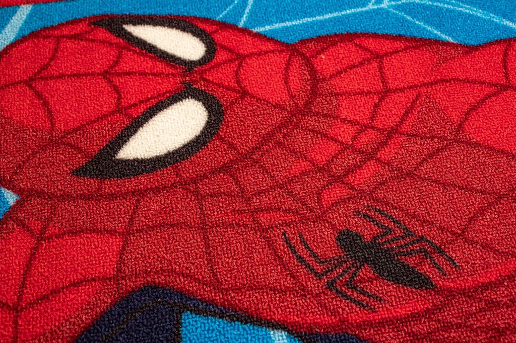 Spiderman Teppich Kinderteppich 80x50cm Produktbild 4