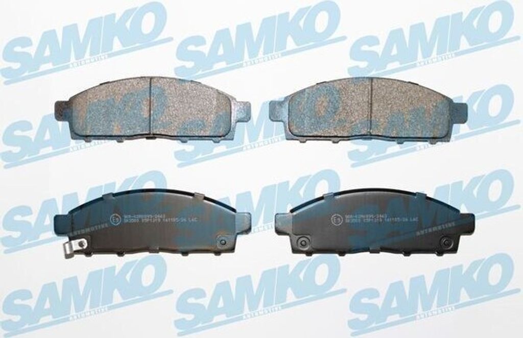 SAMKO Bremsbeläge Satz Vorne Bremsklötze für MITSUBISHI L Produktbild 