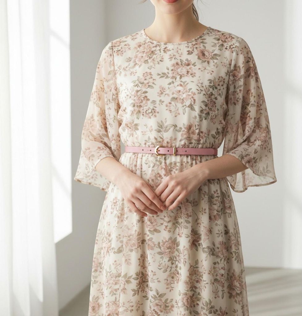 FRONHOFER Damengürtel 2 cm schmaler Gürtel vergoldete Schnalle & Schlaufe