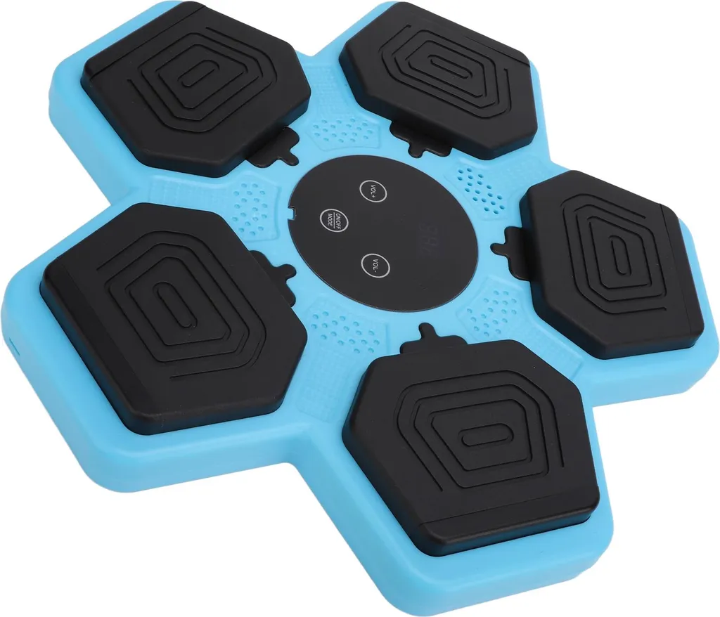 Cible de boxe musicale interactive connectée avec lumières LED pour enfant - 5