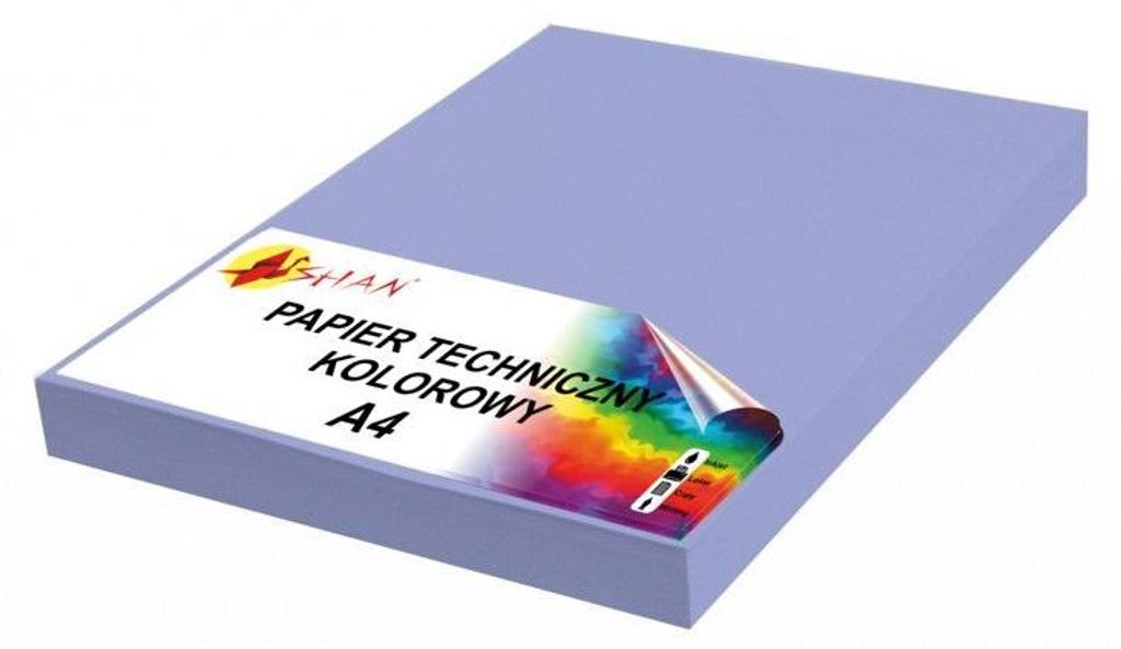Technisches Papier A4 200g violett 50 Blatt