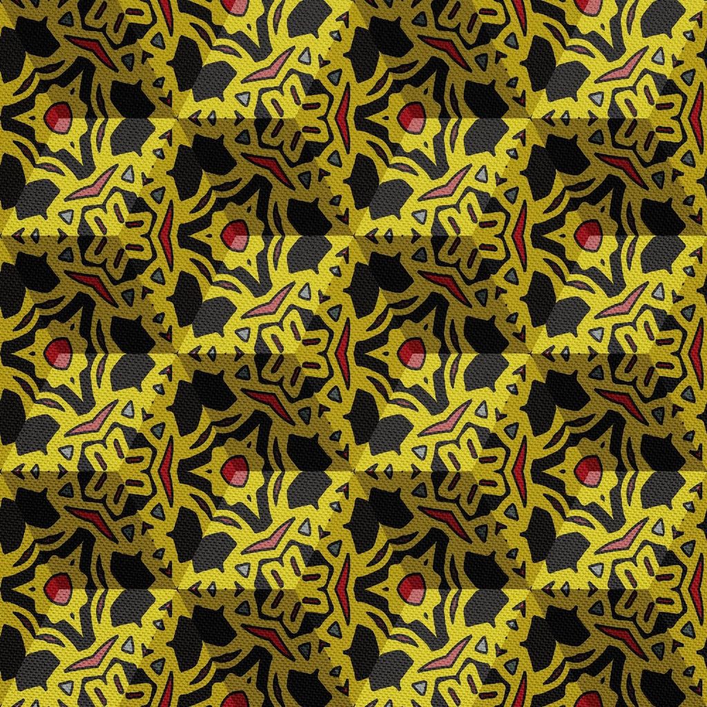 OUTDOOR DEKOSTOFFE OXFORD - Motiv Geometrische Verzierung 3