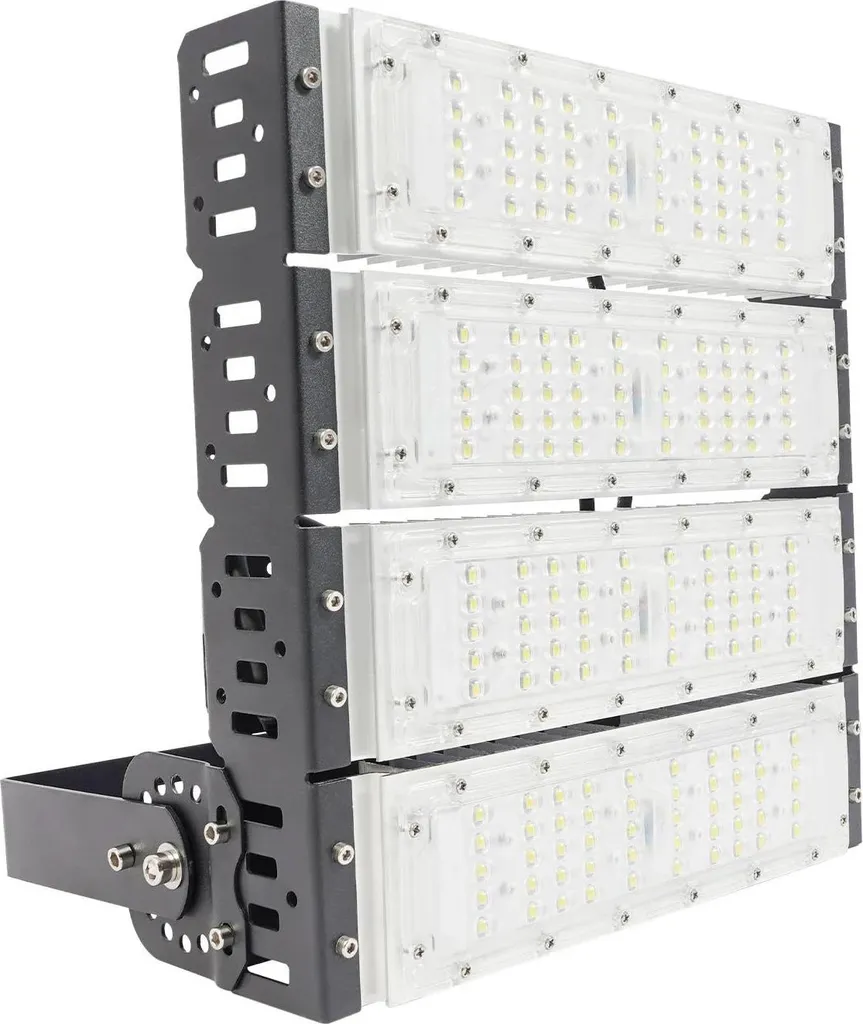 Projecteur de stade LED 200W extérieur en aluminium ADC12 avec prise