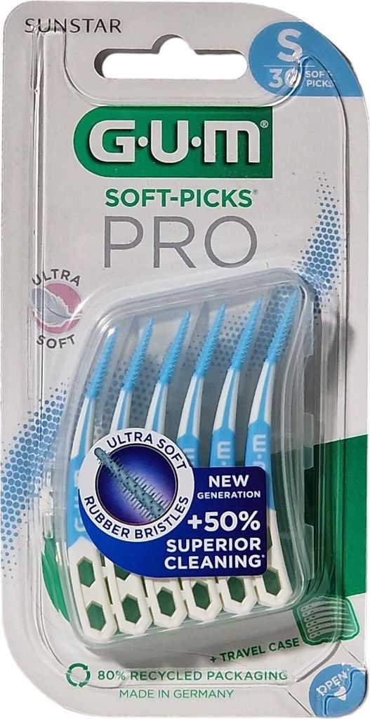 GUM SOFT-PICKS PRO SMALL, 30 St ZBU