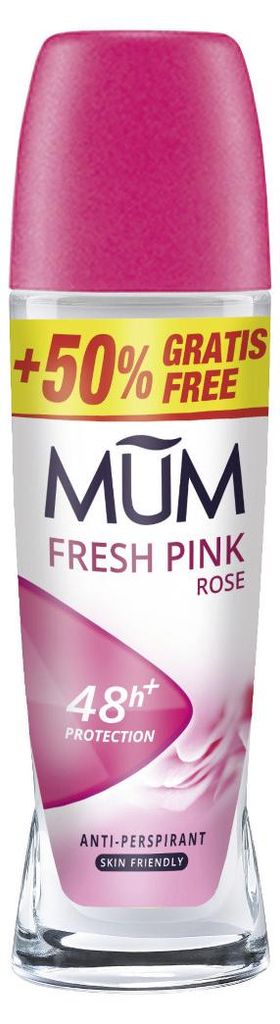 MUM DeoRoll Fresh Pink – dezodorant antyperspiracyjny, Zdjęcie produktu 